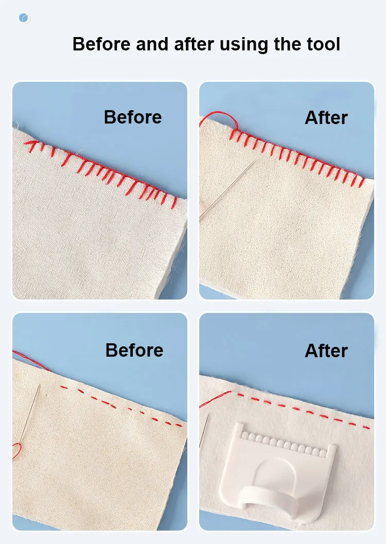 متعددة الوظائف دليل الخياطة قالب عدة إبرة كشتبان حامي الاصبع اللحف محاذاة أداة تباعد أداة الخياطة الدقيقة #6