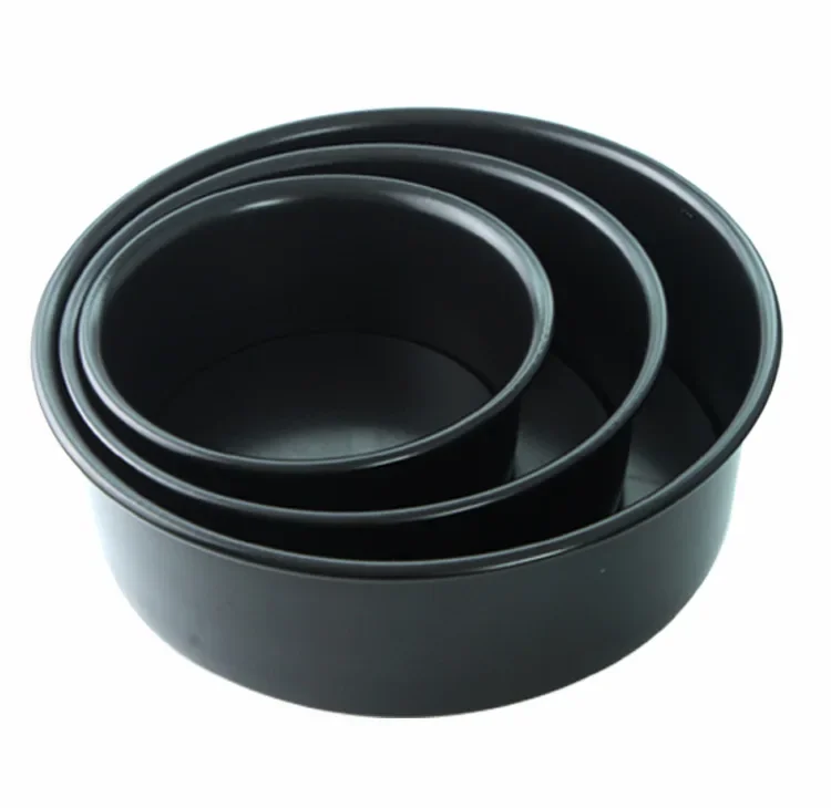 

Round Cake Pans 4inch Removable Bottom Cake Mould Perfect Performance Carbon Steel Chiffon Cake Mold Perfect For Baking LB 007