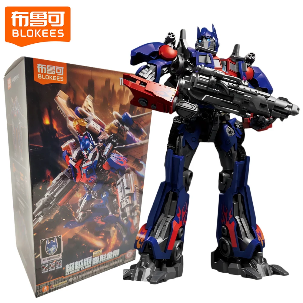 

Genuine BLOKEES Transformers Classic Class Action Figures Jet Wing Optimus Prime Assembly Model Anime Peripheral Toy Boy's Gifts