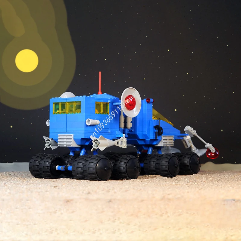 

810pcs MOC Uranium Search Vehicle Building Blocks Assemble STEM Educational Hands-on ability up DIY Christmas toy Gift