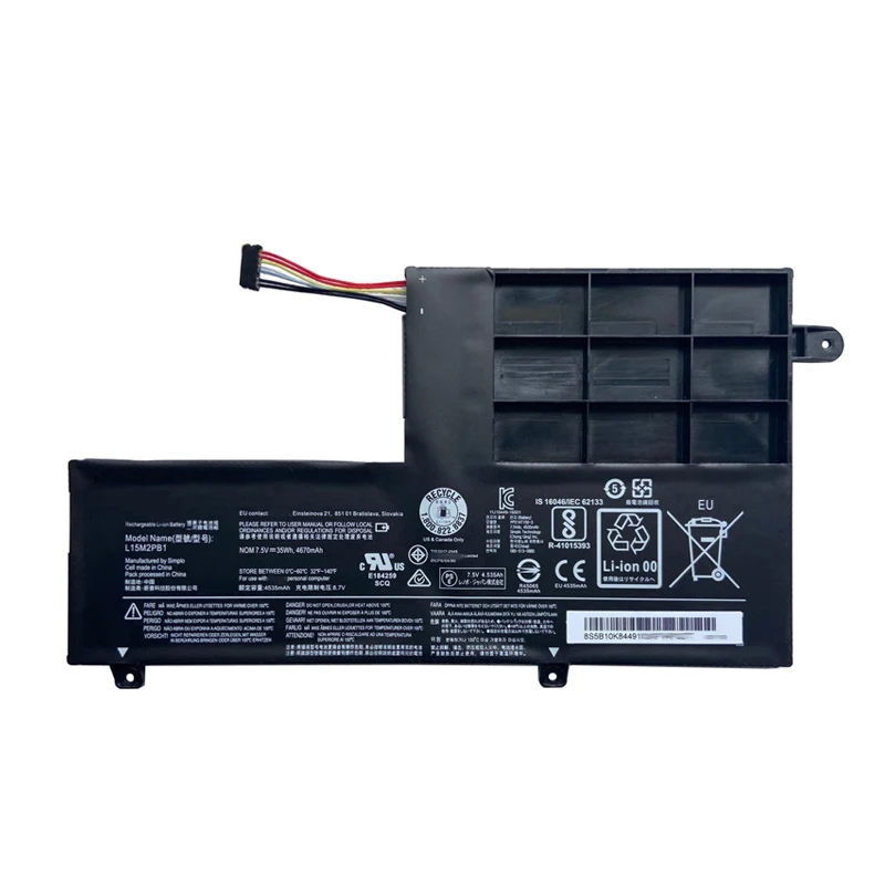 NOVA Bateria Original L15C2PB1 L15L2PB1 L15M2PB1 L14L2P21 Para Lenovo Yoga 510-14AST 510-14IKB 14ISK 15IKB 15ISK