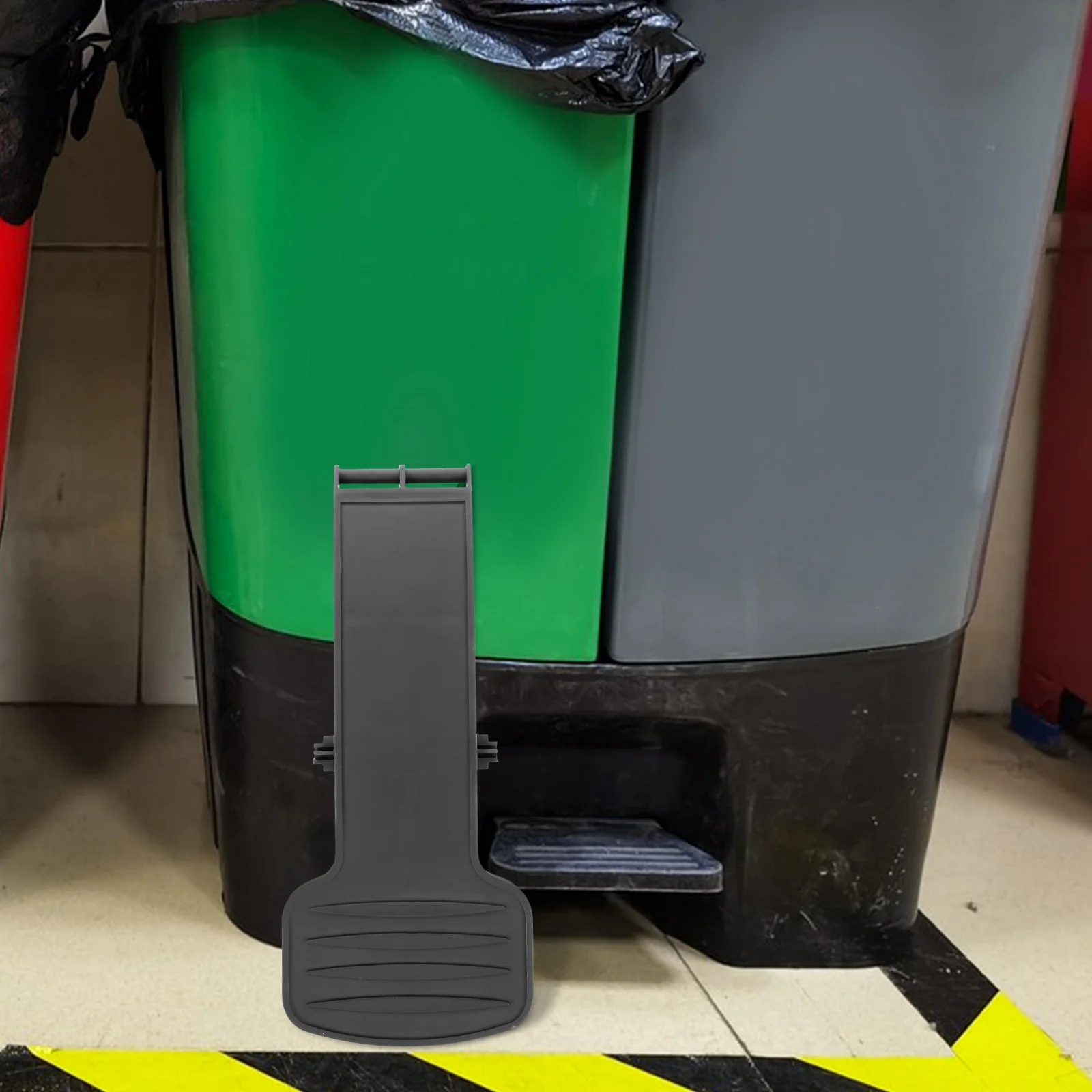 

Plastic Trashcan Pedal Dark Grey Replacement for Large Outdoor Garden Bin Pedals Garbage Supplies Easy Installation
