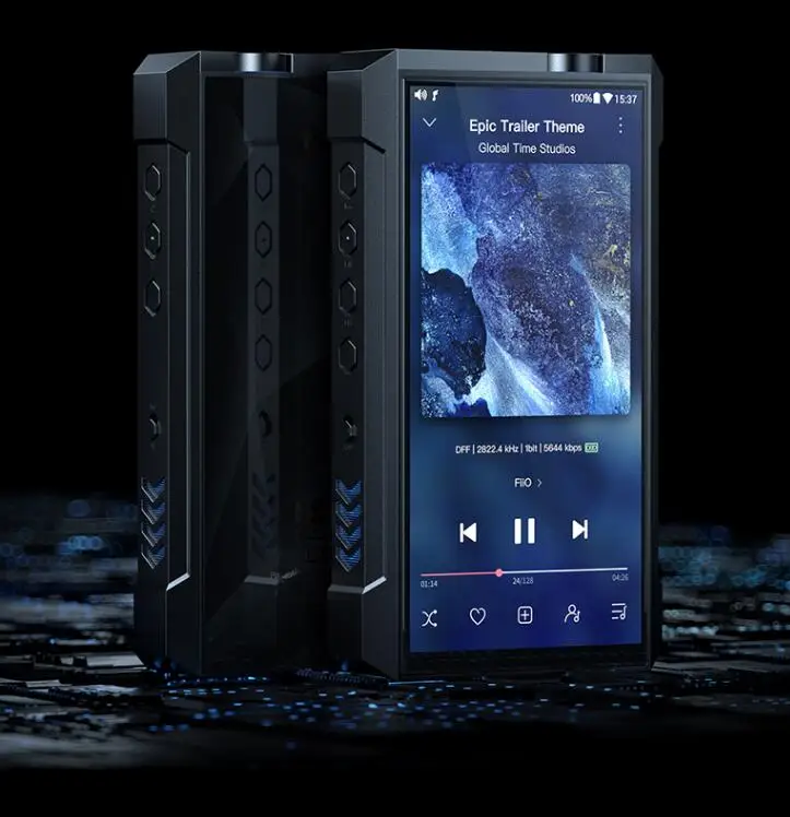 FiiO M17 Desktop-Class with Dual ES9038PRO /Android 10 5.99inch/THXAAA-78+ DSD512 HiFi Bluetooth 5.0 Music Player