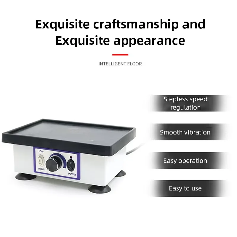 آلة هزاز الجبس للأسنان لنموذج الجص صب مختبر منصة تهتز لاستخدام فني الأسنان في طقم الأسنان