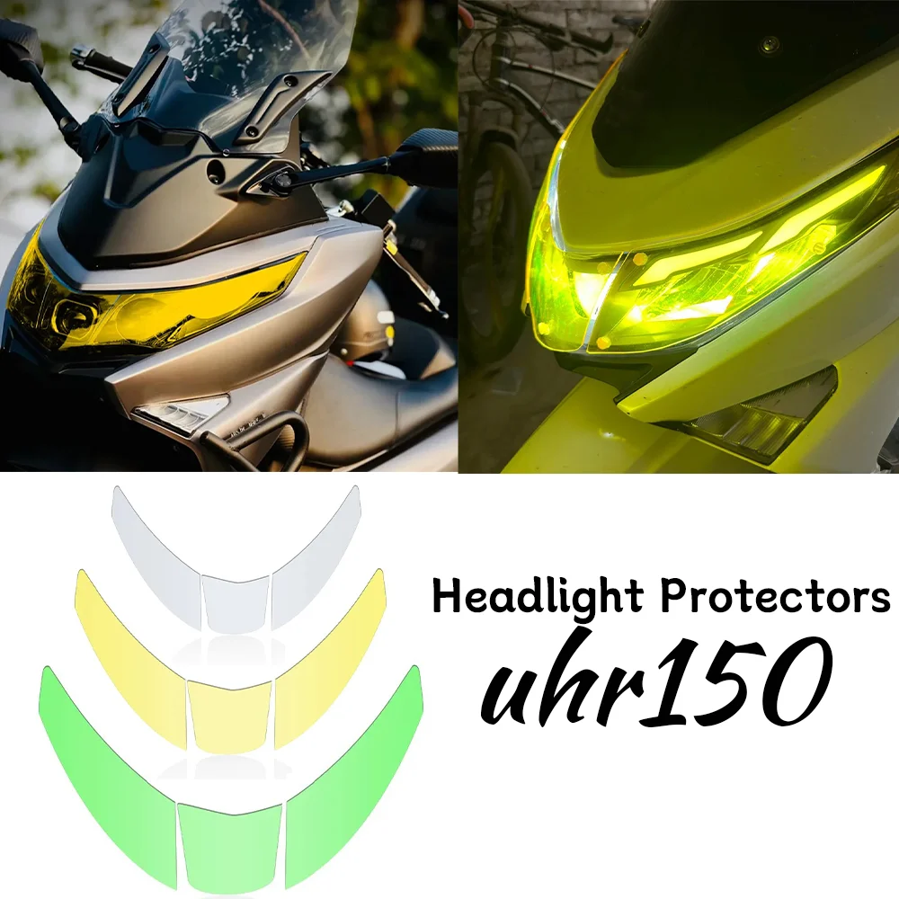 

For HAOJUE UHR150 Headlight Protectors UHR 150 Headlight Lens Shield for haojue uhr150 150uhr Accessories Headlight protection