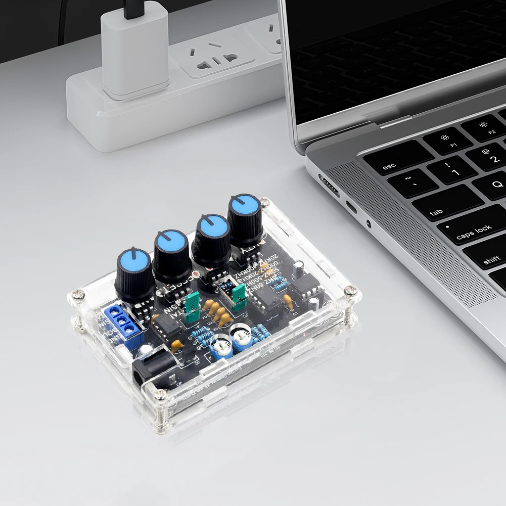 Generator sygnałów niskiej częstotliwości ICL8038 Wielokanałowy generator sygnałów sinusoidalnych i trójkątnych wielofunkcyjny 5Hz~400kHz z regulacją