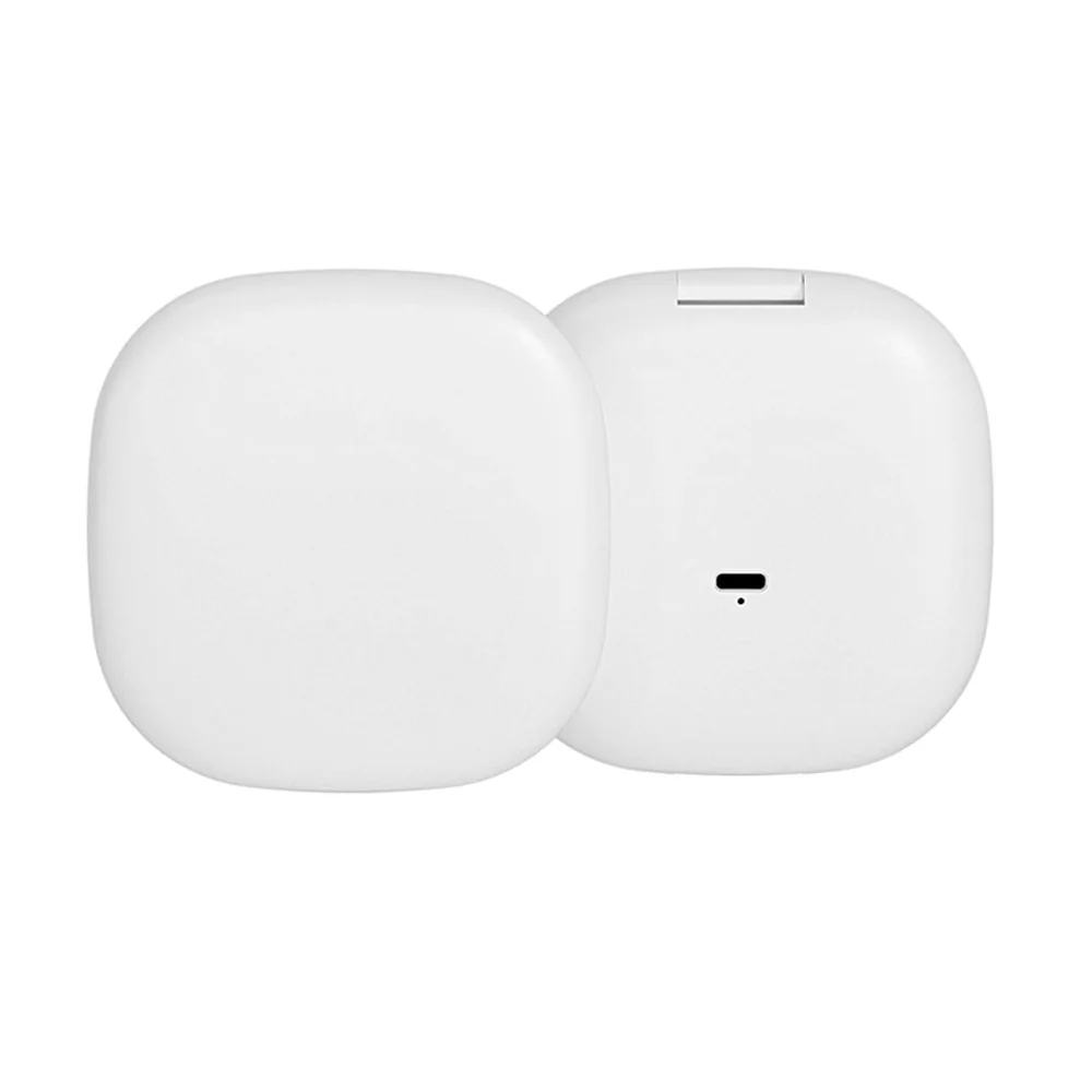 ミニコンパクト折りたたみ式ポケットハンドLEDメイクアップミラー、LEDライト付き、5倍/10倍拡大、充電式、小型