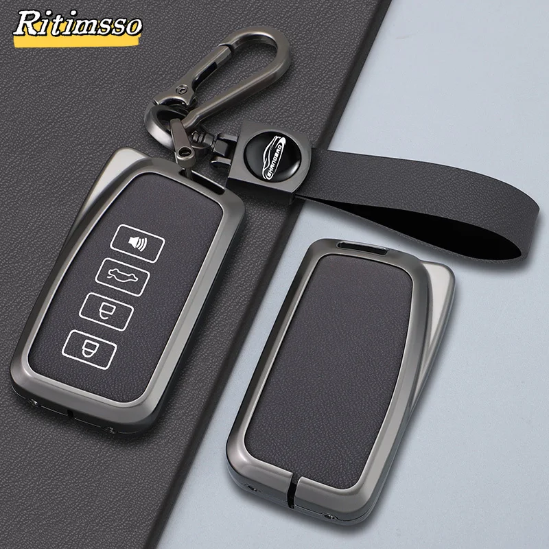 Alloy Car Remote Key Case Shell Cover Fob For Lexus NX IS RX ES GX LX LS UX GS 200 260 300 350 NX200 NX300 RX350 ES300 Keyless