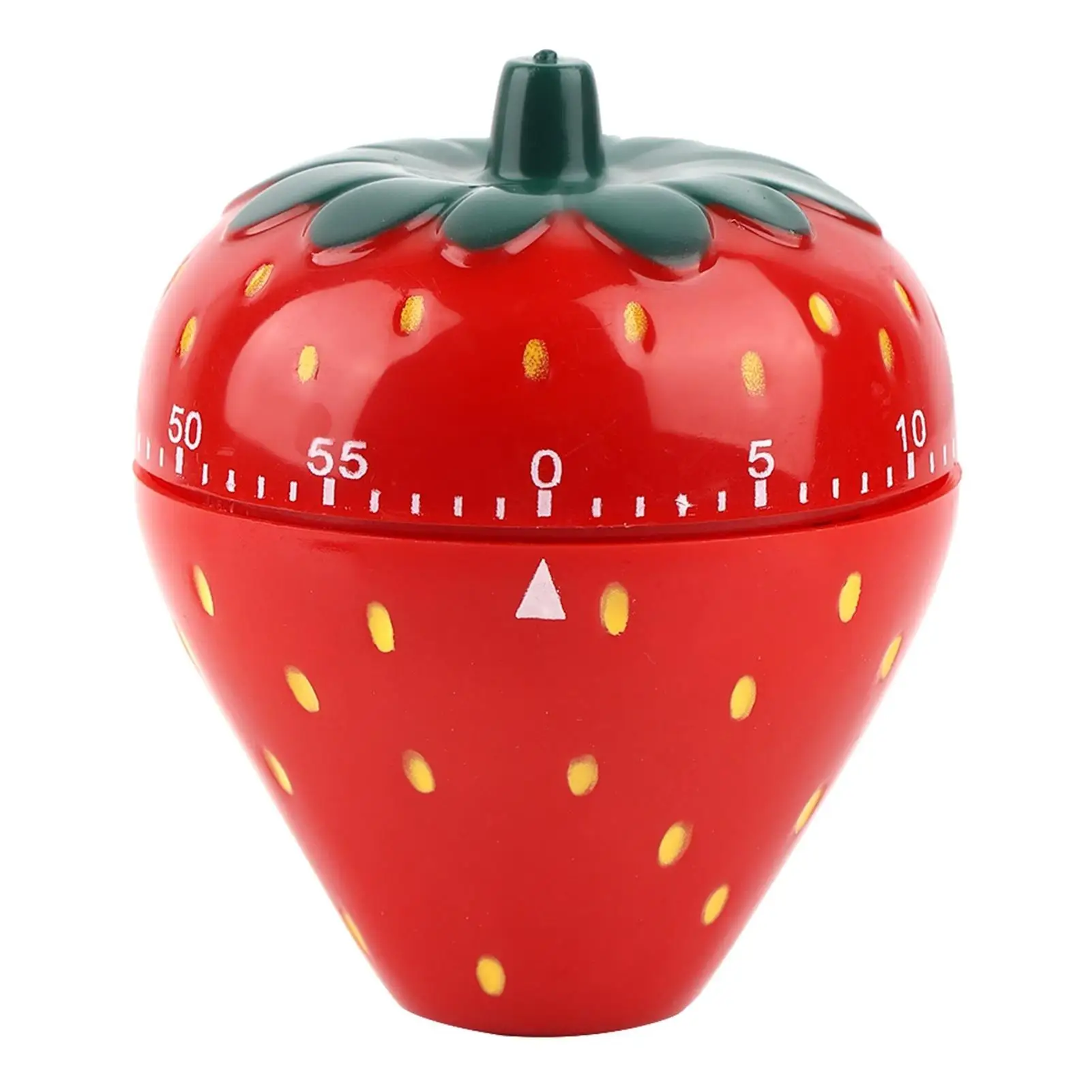 60-Minute Strawberry Shaped Mechanical Kitchen Timer - Cute Countdown Timer for Cooking & Baking