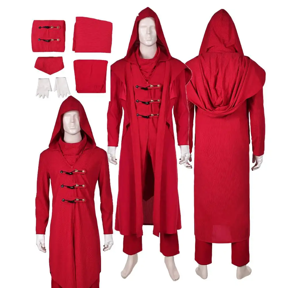 Subliminal Cos Menace Cosplay Men Fantasia Red Game Fight Suit Movie Legion Disguise Costume Outfits Halloween Carnival Clothing