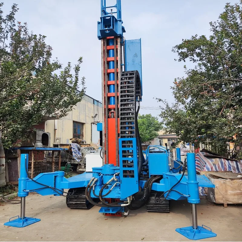 Jet Grouting Drill Rig High Pressure Jet Pump System for Soil Mixing Pile Ground Anchor Railway Bridge Work