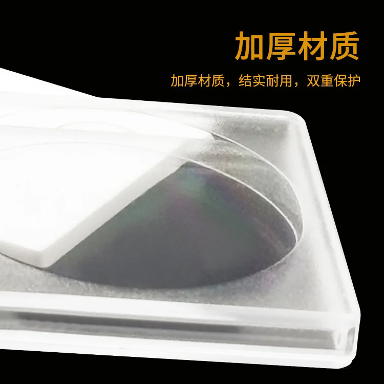 

20pcs Square Coin Collection Holder Adjustable Rings Display Case For Coins Stamps Jewelry Storage Box Organiser Medal