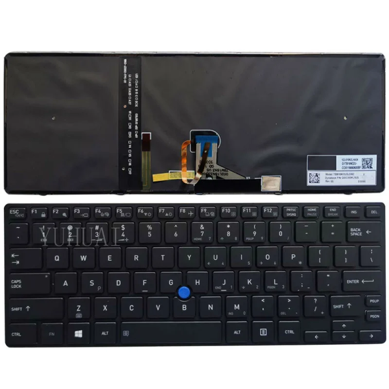 

Z Laptop New FOR Toshiba Tecra X40-D X40-D1452 Keyboard US Backlit