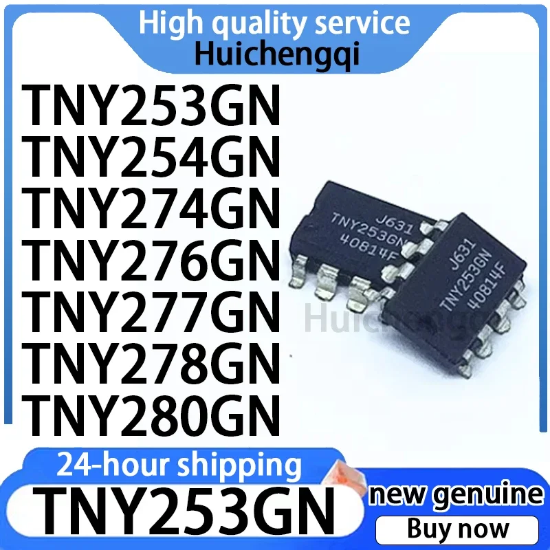5PCS Genuine TNY253GN TNY254GN TNY274GN TNY276GN TNY277GN TNY278GN TNY280GN Power Management Chip IC