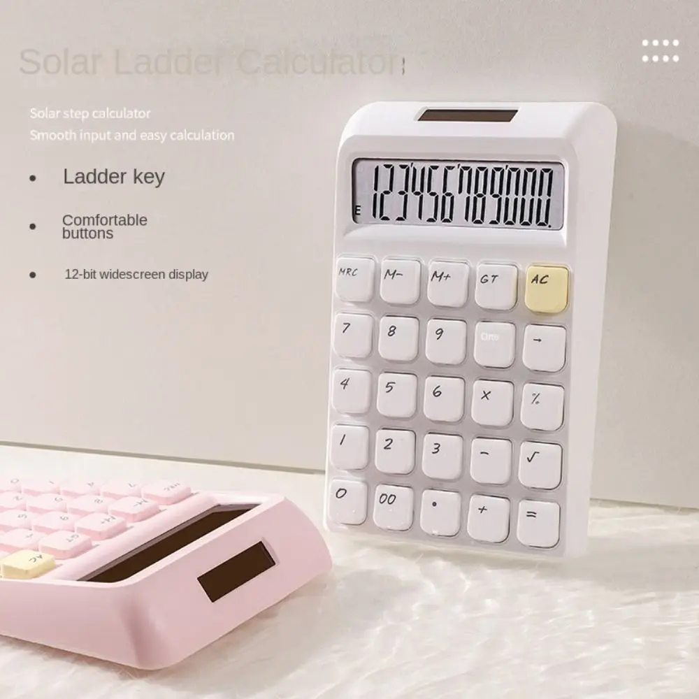 

Mechanical Keyboard Mechanical Keyboard Calculator 12 Digit Simple Design High-color Sugar Calculator High Sensitivity Button