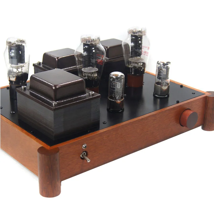 New 6J8P pushes 300B tube amplifier 9W*2 Class A single-ended high-fidelity tube amplifier 717A/6SJ7/6*8 pushes pure power