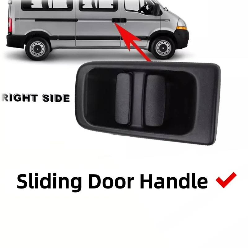 

Sliding Door Handle Left Right Side Door Decoration For RENAULT Master For NISSAN Interstar Exterior Door Handles Accessories