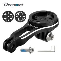 Bike Computer Stand Aluminum Alloy Front Light Lamp Holder for Gopro Camera Adaptors Fits Trek Bontrager Blendr BMC ICS Cervelo