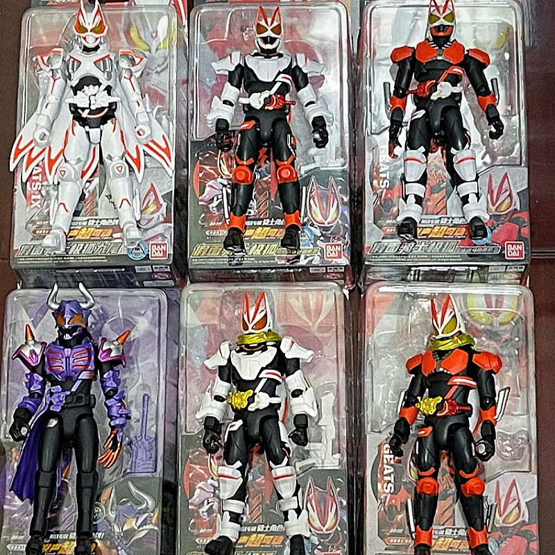 

Bandai Kamen Rider 17,5 см вокальный сустав супер мобильная кукла император езда двойная фигурка модель игрушка сцена орнамент подарочные игрушки