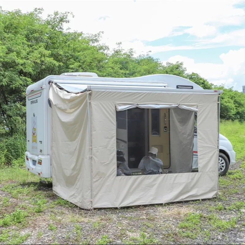 C/B-Typ Wohnmobil-Seitensonnenschutzzelt  Universelle Wohnmobil-Markise Mit Vollständig Geschlossenem Set 2,5m 3m 4m