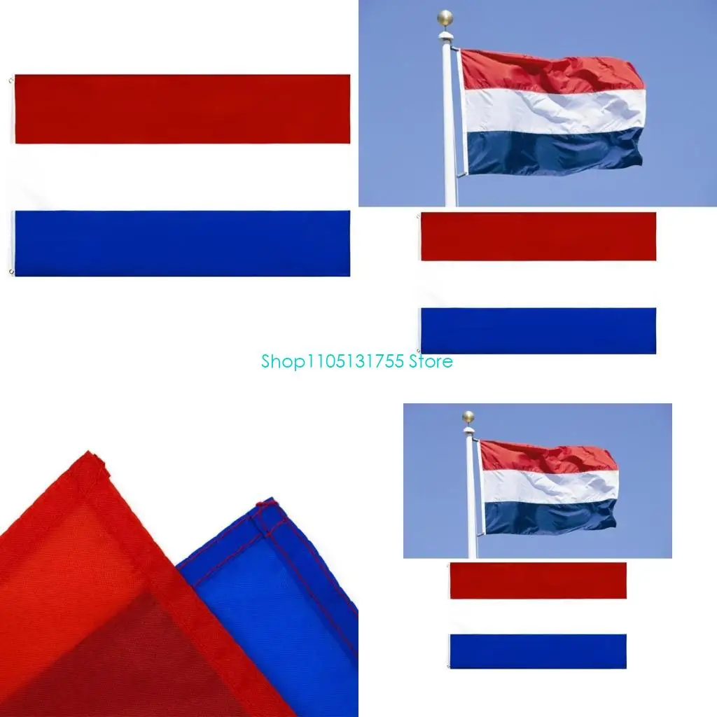 

K0EF полиэстер Нидерланды Голландский флаг 3x5 футов открытый двухсторонний сверхмощный голландский национальный флаг страны с