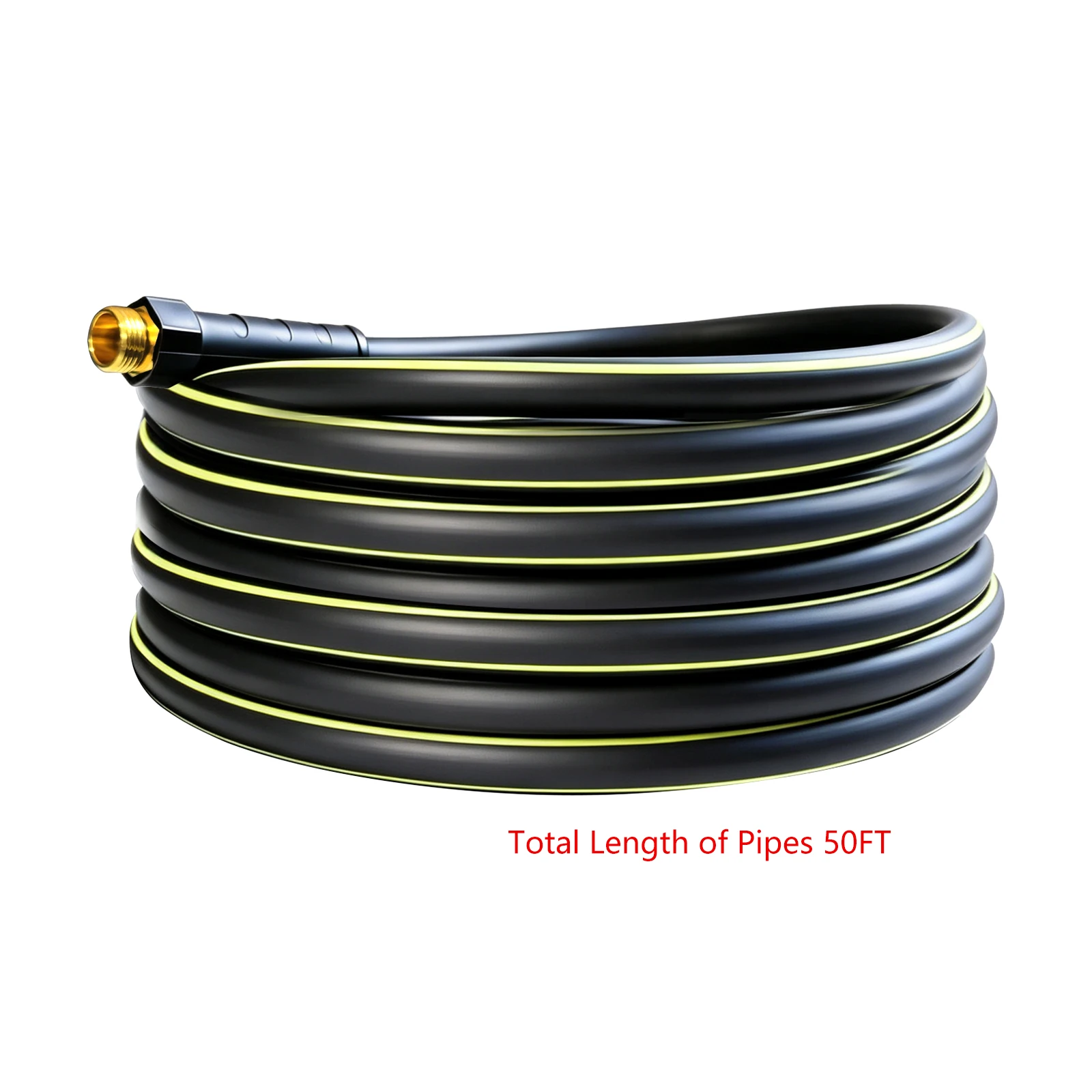 50FT Non-Expandable Garden Hose,  For Car Wash Yard Patio