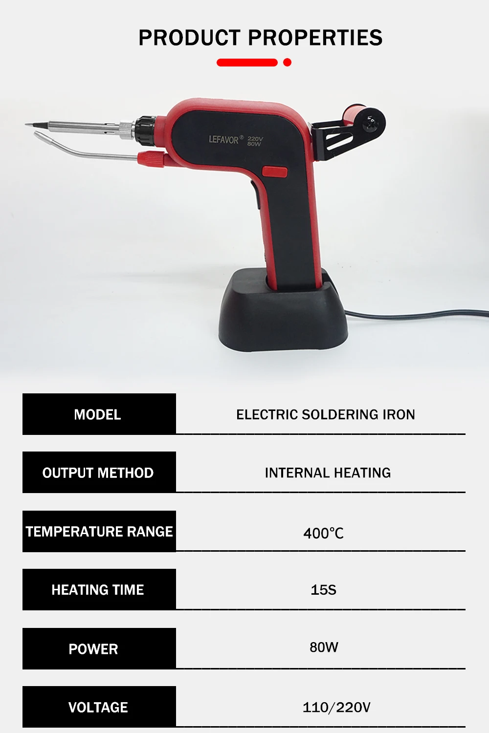 Electric Soldering Iron Gun Hand-held Internal Heating Soldering Iron Automatically Send Tin Gun Soldering Welding Repair Tool