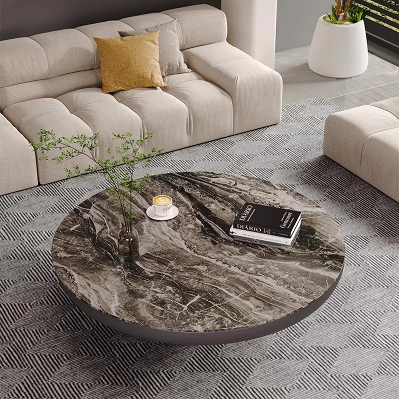 

Round Decoration Coffee Table Vintage Professional Luxury Modern Living Room Side Table Creative Kaffee Tische Salon Furniture