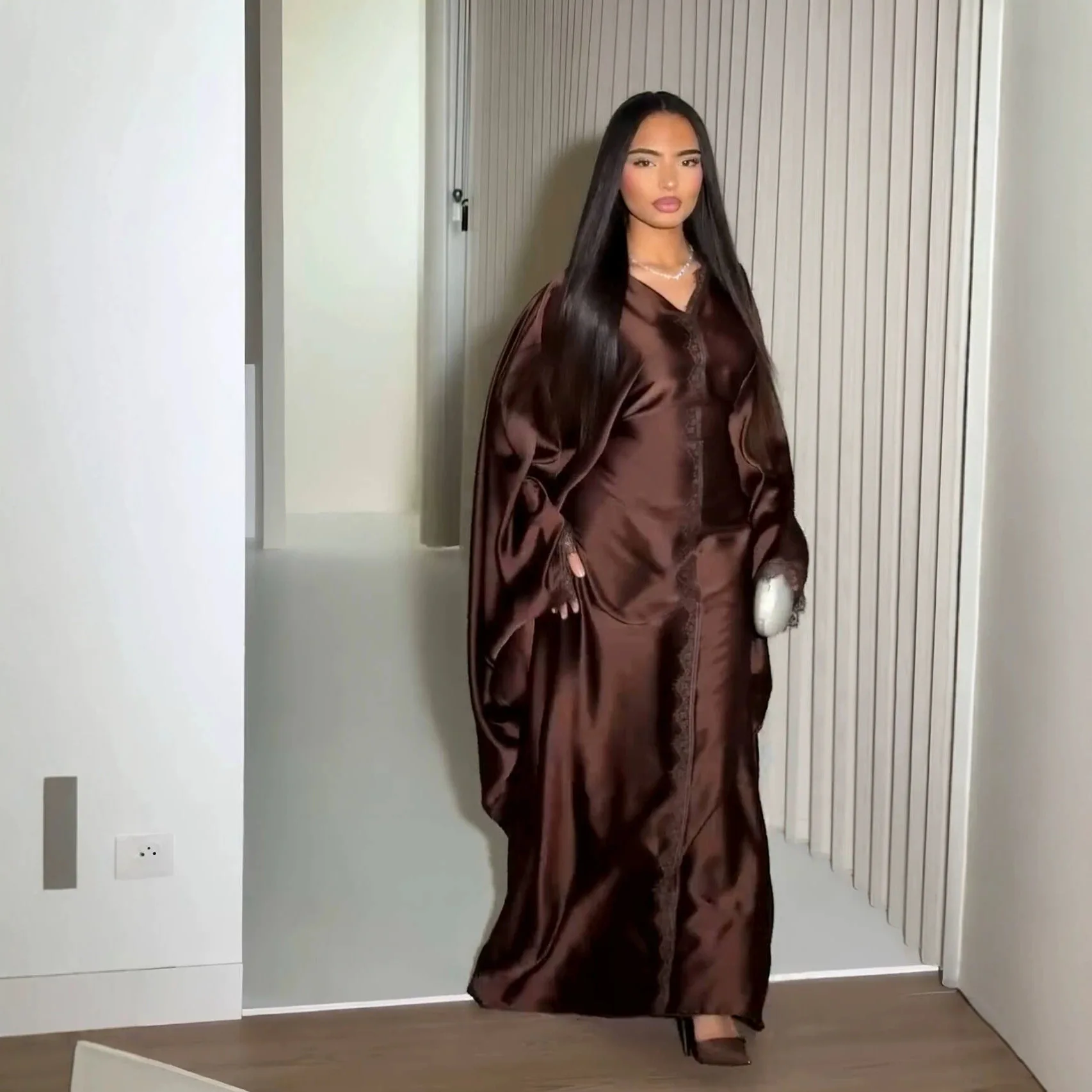 Eid Dress Women Abaya Dubai Lace Dresses Jalabiya Ramadan Arab Long Robe Morocco Muslim Party Abayas Kaftan Islam Vestidos
