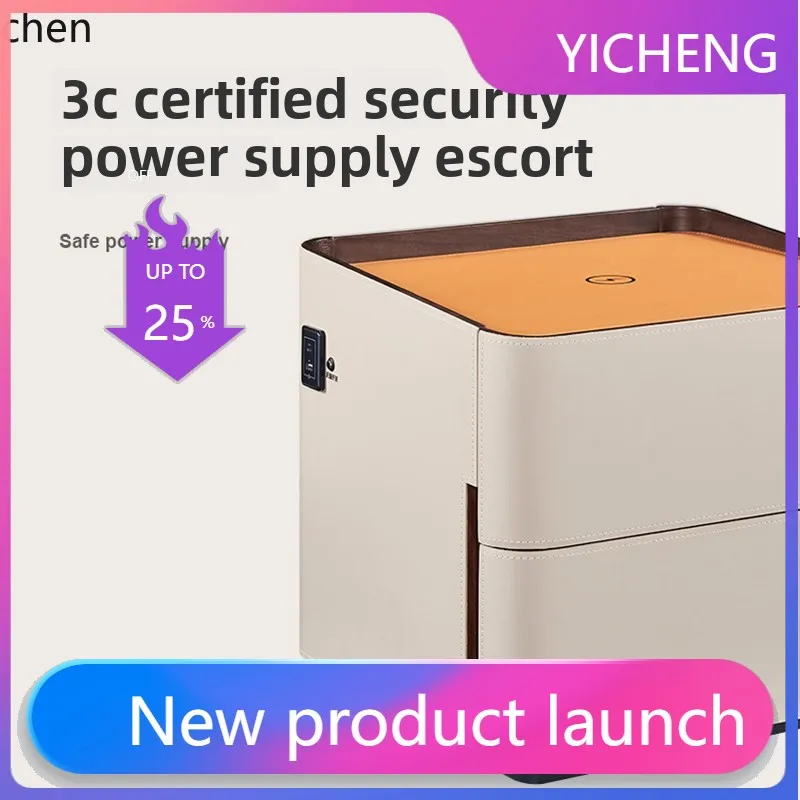 A3-5  smart bedside table safe integrated lig luxury advanced negative oxygen ion purification bedside table