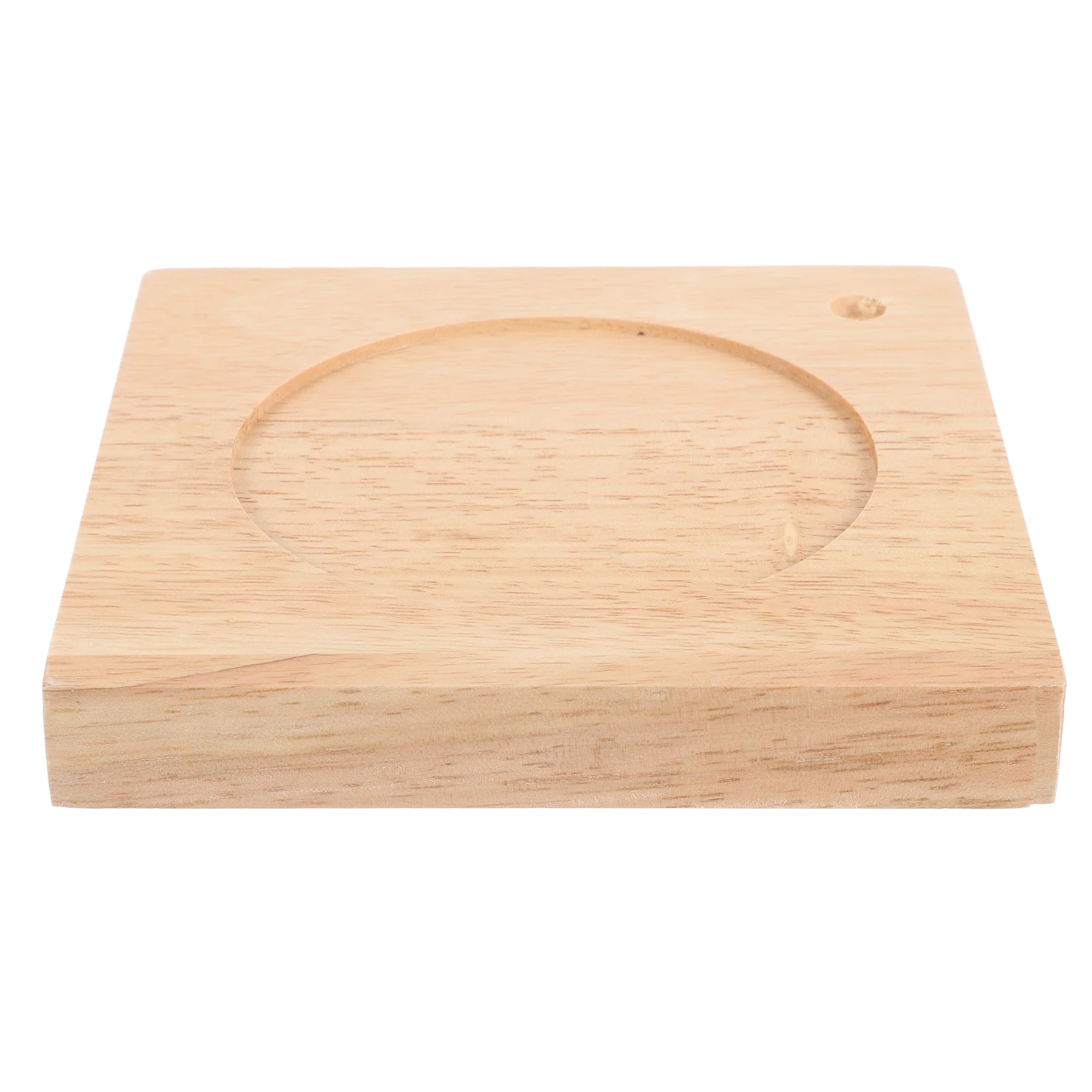 

Square Wooden Table Lamp Base for Bedroom Living Room Home Decor 1PC Smooth Surface Simple Design Practical Use