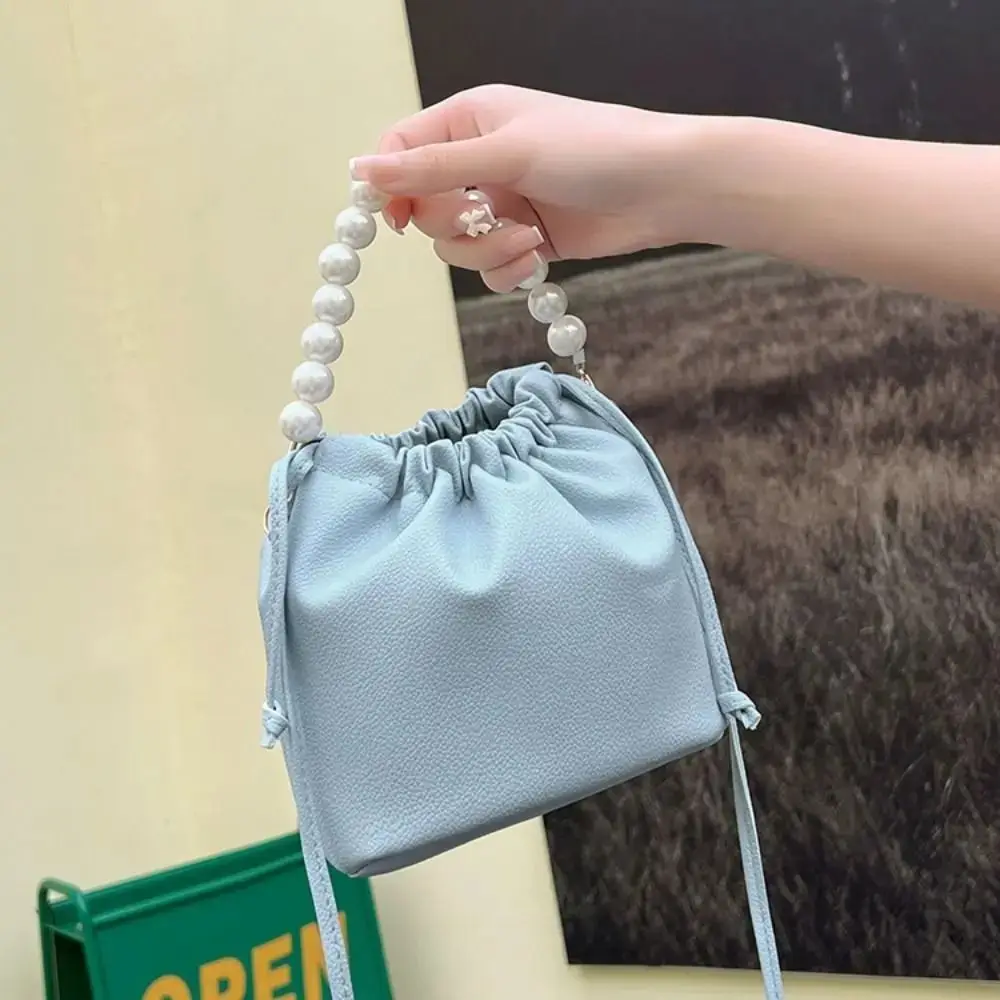 Borse a tracolla in pelle PU Fashion Pearl Lychee borsa a tracolla fantasia borsa a tracolla donna