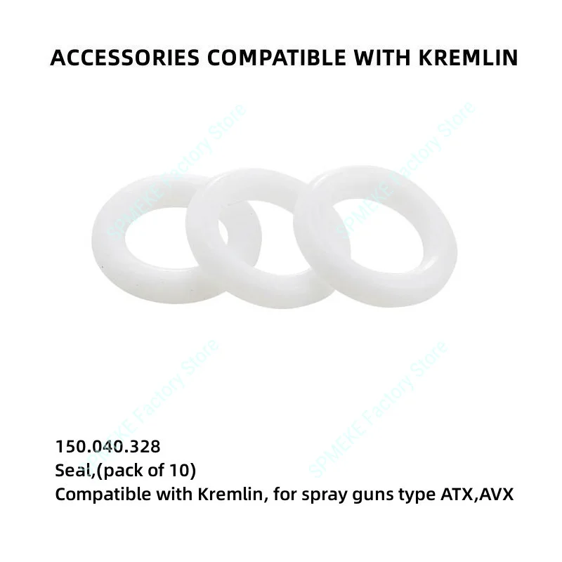 O-ring Compatible With Kremlin, Spray Guns Type ATX, AVX, AXC, MVX, XCITE,Delrin Seal Seat,Sealing Ring,Spray Gun Accessories