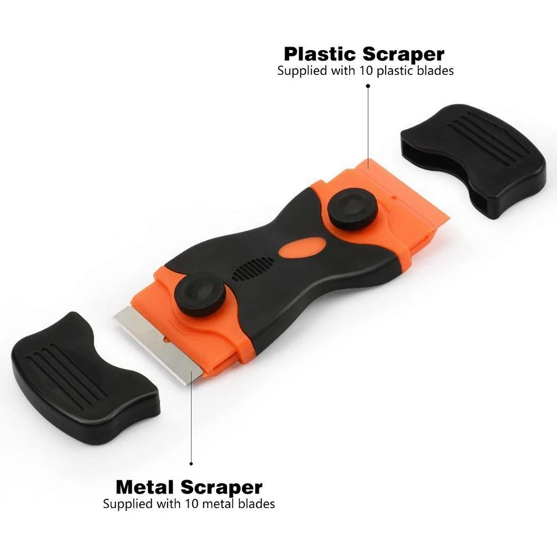 32-Piece Scraper Tool Set, Used For Removing Adhesive Labels Of Paint Scraping Stickers And Glass Remover