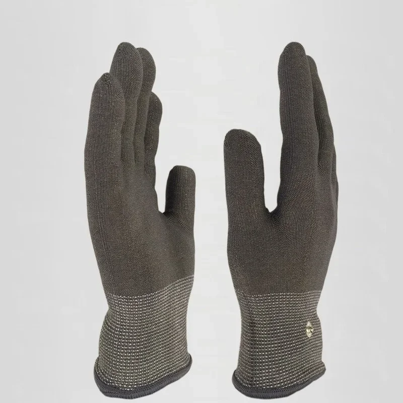 Silver Fiber Physiotherapy Gloves DDS Massage Gloves External Conductive Energy Biological Body Control Gloves