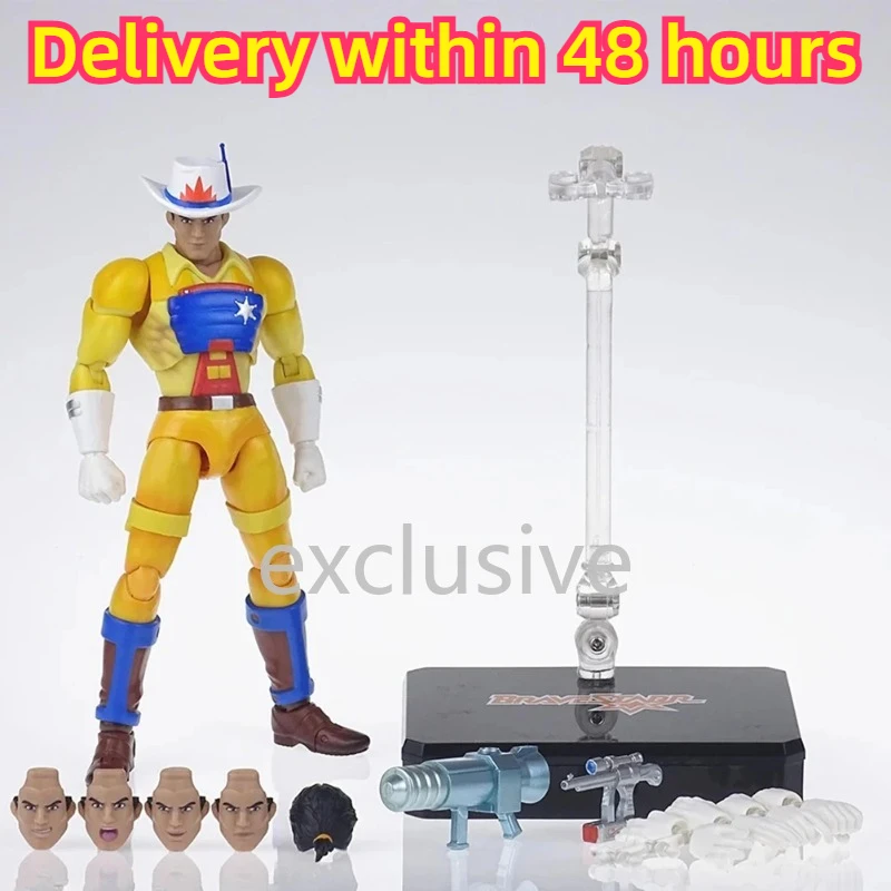 1/12 Saint Model DMS Bravestarr anime Figure Interstellar Sheriff Bresta Sheriff Action Figure Collection Statue Model Doll Toys