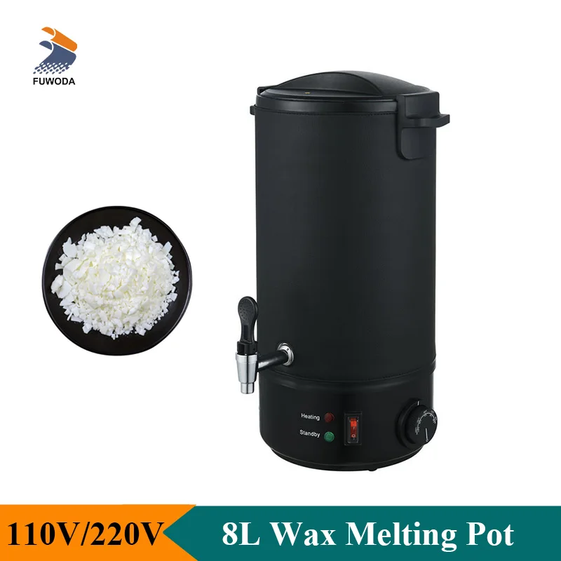 

110V 220V Wax Melter Household 8L Wax Soap Melting Machine for Candle Making Fast Heating High Efficiency