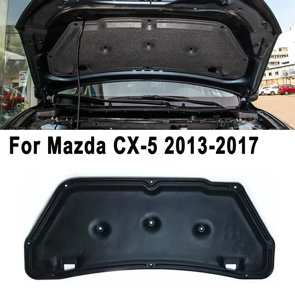 Front Engine Hood Bonnet Insulation Cotton Pad For Mazda CX-5 CX5 2013-2024 KB7W56681B Sound Heat Soundproof Heat Insulation Mat
