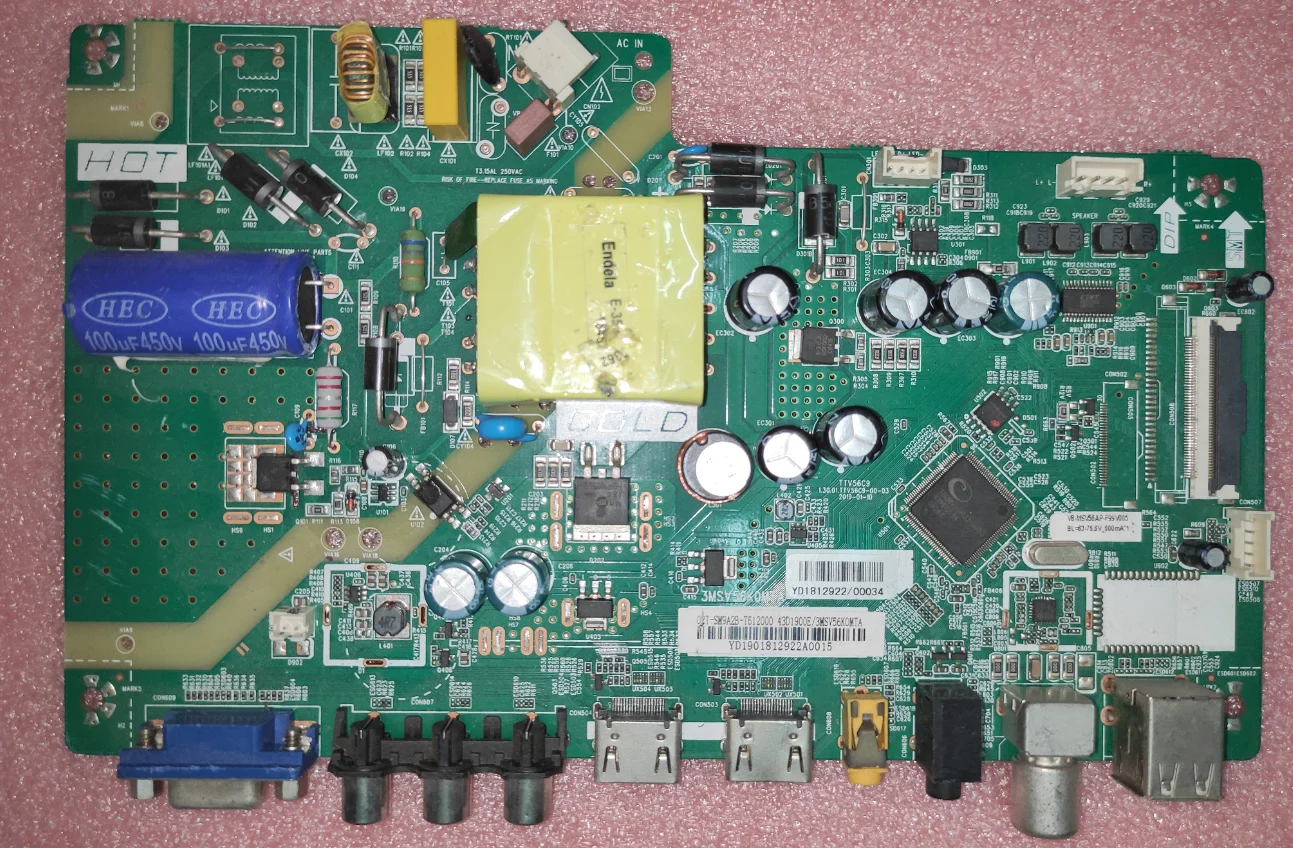Free shipping! 3MSV56KOMTA    43d1900e  Three in one TV motherboard tested well