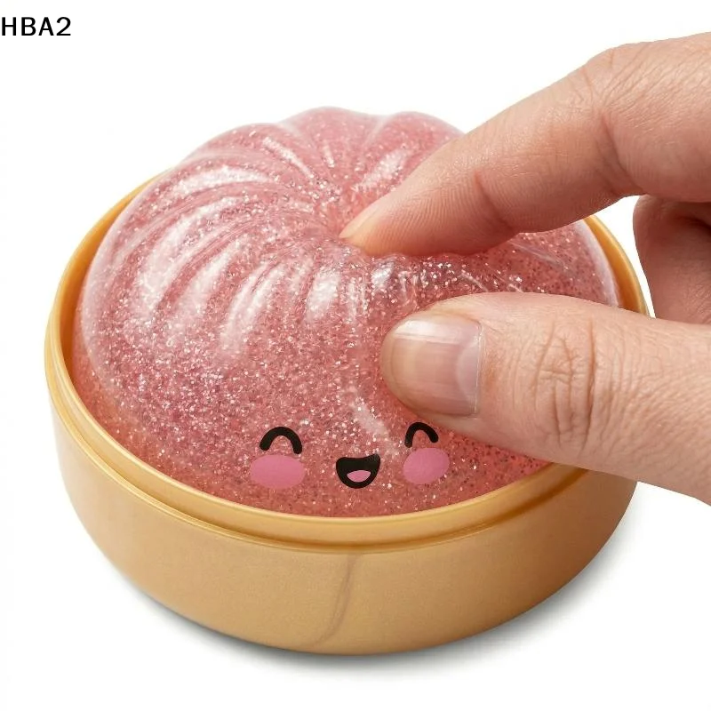 Soft Steamed Buns Pinch Simulation Steamed Bread Desktop Decompression Ornaments Office Relaxation And Pressure Relief Pinch