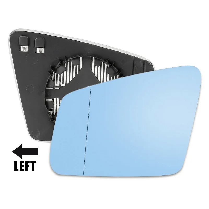 

Right and Left Side Rearview Mirror Glass Blue Replacement for Mercedes Benz W212 204 221 A2128100221