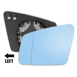 Right and Left Side Rearview Mirror Glass Blue Replacement for Mercedes Benz W212 204 221 A2128100221