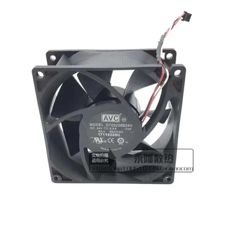 

Original DT09238B24H 24V 0.6A 90 * 90 * 38MM 9CM Inverter Cabinet Cooling Fan