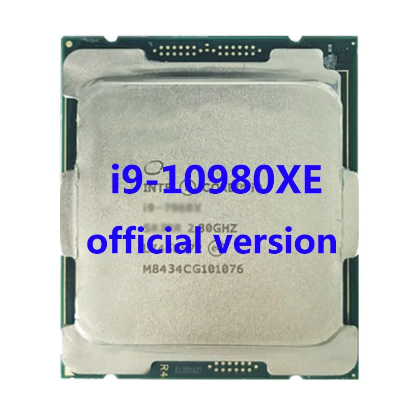 

USED INTER core i9-10980XE 19-10980XE SRGSG processor 18C/36T 3GHZ 165W for 24.75MB server CPU PK 7920X