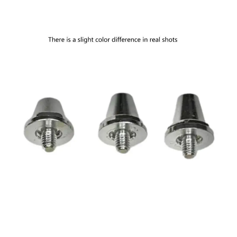 성인을위한 Y1UC 12PC/세트 축구 부츠 스터드 소년 소녀 어린이 신발 축구 스터드 교체 안전 알루미늄 축구 스터드