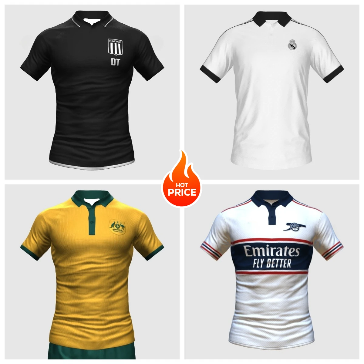 

Самые мощные рубашки поло с 3D-принтом, мировые спортивные майки для мужчин и женщин в различных футбольных лижах F8