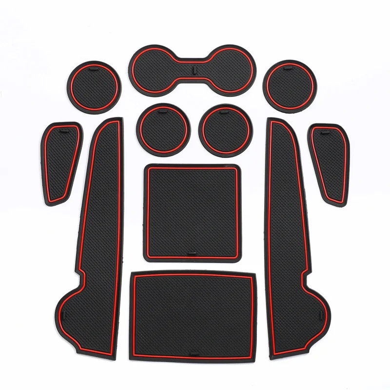 Suitable for Toyota Corolla COROLLA CROSS Door Slot Mat Car Modification Water Cup Slot Dust Storage Mat