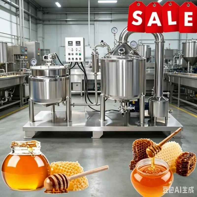 Automatic Honey Purification Machine for Beekeeping Farms and Honey Processing Plants Customized