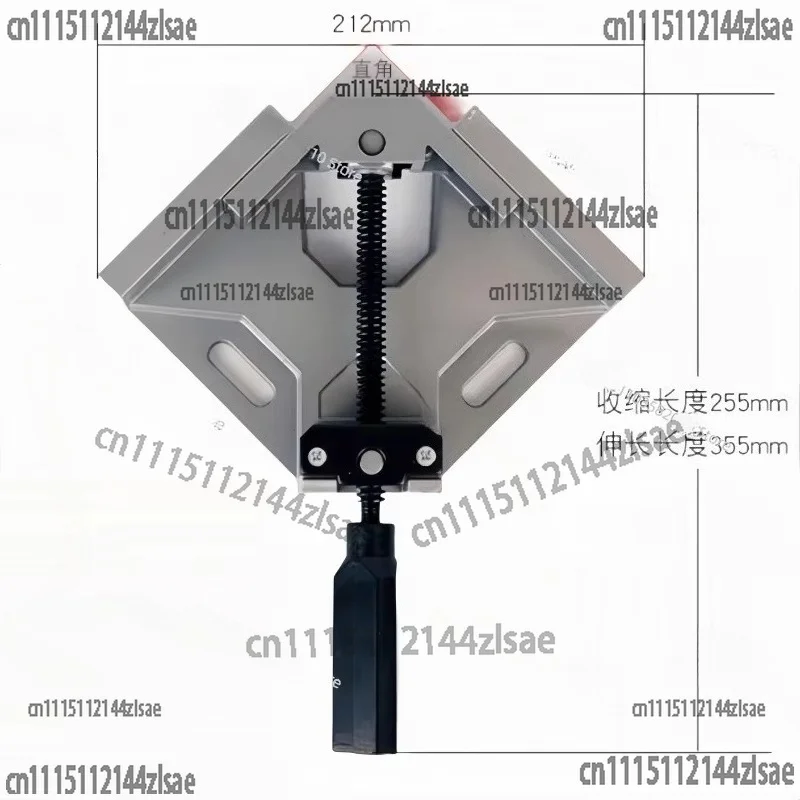 Right Angle Welding Clamp Fixture, Adjustable Electric Welding Tool for Fish Tank Fixing & Woodworking