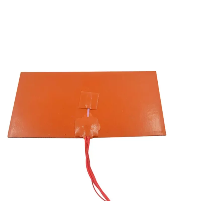12V 24V 220V 30-300mm Flexible Waterproof Silicon Heater Heating Pad For Oil Tank Electrical Wire